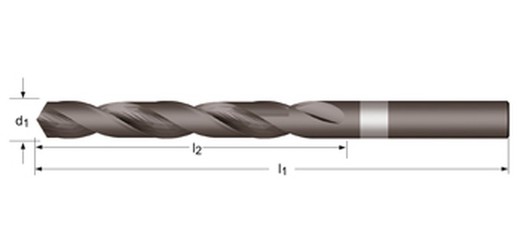 A100 - Dormer HSS Steam Hardened 118° Broca, Série Curta Série Curta DIN 338