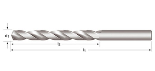 A147 - dormer hss-e brillante 130°  broca , serie corta din 338