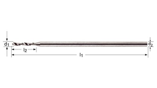 A720 - dormer hss-e brillante 118°  micro broca corta din 1899