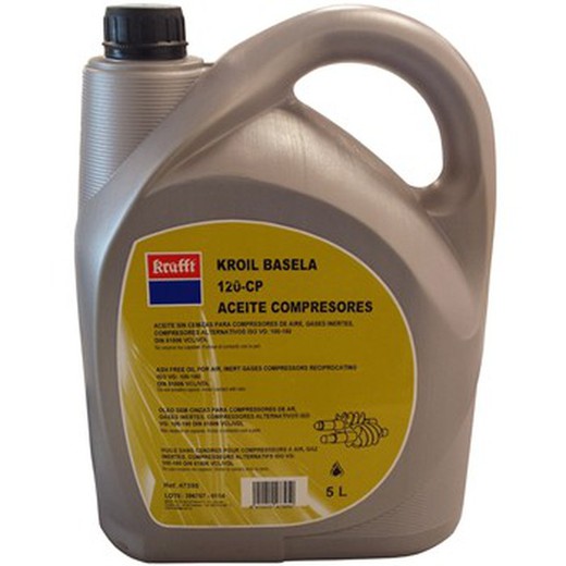 Aceite lubricante para compresores kroil basela 120-cp ref. 47395