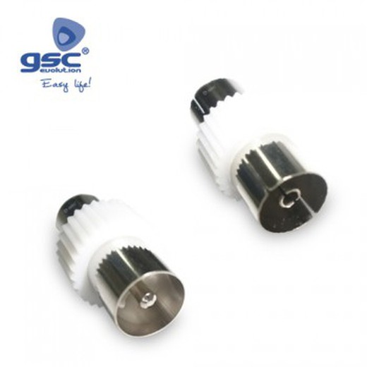 Adaptador conector tv ref. 2600845-2600846