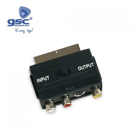 SCART-auf-Cinch-Adapter, Ref. 2600920