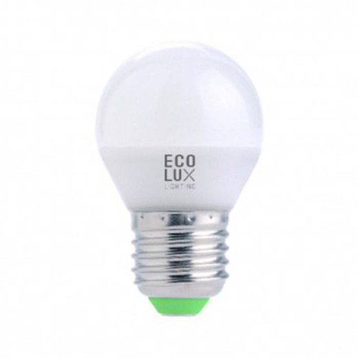 Ampoule LED e27 5w 380-420lm mod. Après sphérique