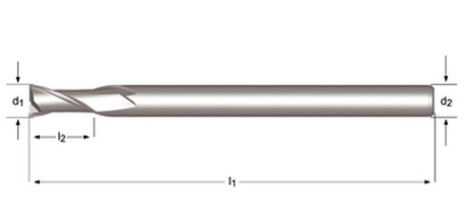 C167 - dormer hss-e brillante din 1835 a shank fresas de acabado n dormer dormer