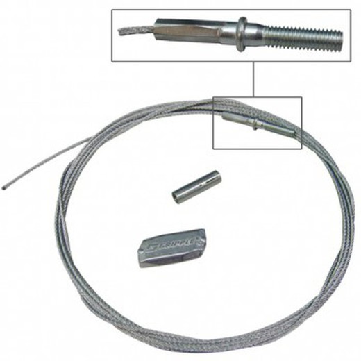 Câble de suspension avec borne de type "vis"