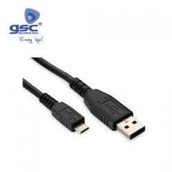 Cable usb macho a micro usb macho ref. 1401688-1403685-1403686