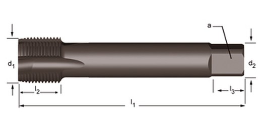 Ep41 - dormer hss-e templado al vapor g(bsp)  g(bsp) machos de máquina entrada en hélice entrada en hélice din 5156