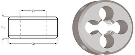 F120 - dormer hss brillante unc  unc terrajas de roscar iso 2568