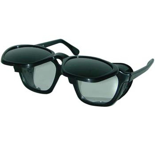 Lunettes de protection pour soudure mod. "Duplex 1095 d5".