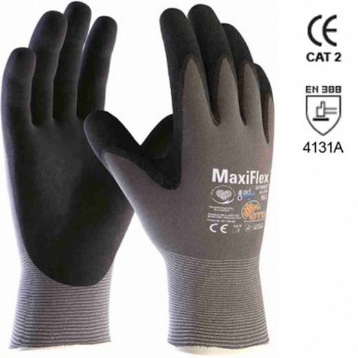 Guantes de nylon con recubrimiento de nitrilo mod. Maxiflex® ultimate™ with ad-apt® 42-874