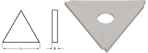 K300 - dormer hss-e brillante cuchillas de tronzar 0° corte dormer