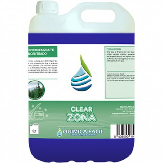 Clear Zone Konzentrierter Desinfektionsreiniger (5 Liter) Ref. 209090