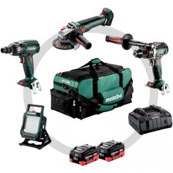 Ensemble combiné de machines à batterie 18 volts metabo 4.3.2