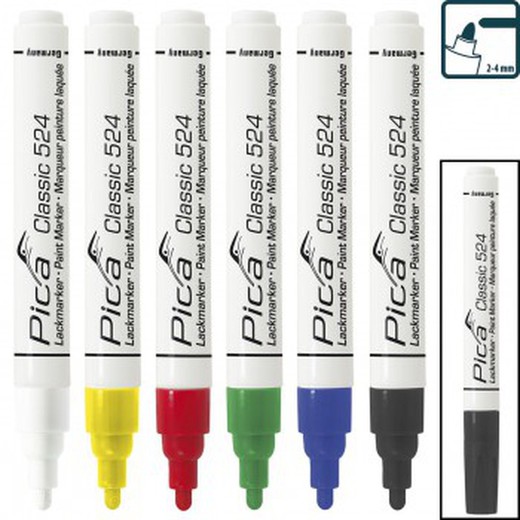 Klassischer Permanent-Lackmarker, Ref. 524