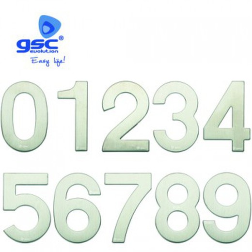 Números puertas con adhesivo ref. 3302610-3302611-3302612-3302613-3302614-3302615-3302616-3302617-3302618-3302619