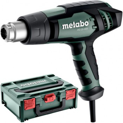 Pistola de aire caliente metabo mod. Hg 20-600