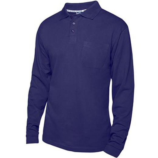 Langärmliges Poloshirt Mod. Granit. 3011