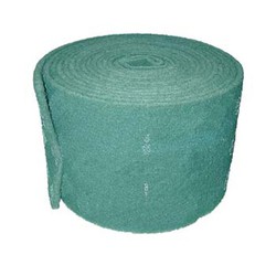 Rollo scotch-brite™ de fibra verde gruesa con mineral de óxido de aluminio (250 mm)