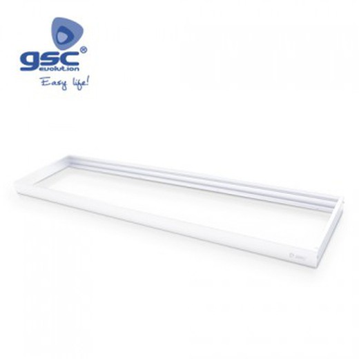 Set para superficie blanco (para panel rectangular ultrafino led áfrica ref. 000703473-000703474) ref. 000703455