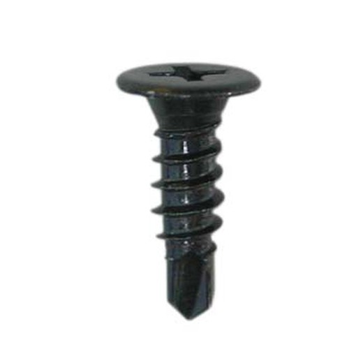 Tornillo autotaladrante para carpintería de aluminio con cabeza extraplana ref. Cet