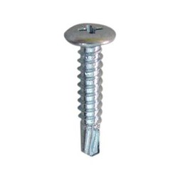 Tornillo autotaladrante para carpintería de aluminio de cabeza baja ref. Fst