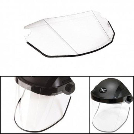 Visor de policarbonato (protector no incluido) para protector facial dc-guard mod. Iv30700