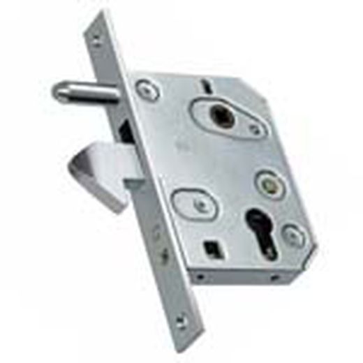 Serrure a larder cylindre a crochet