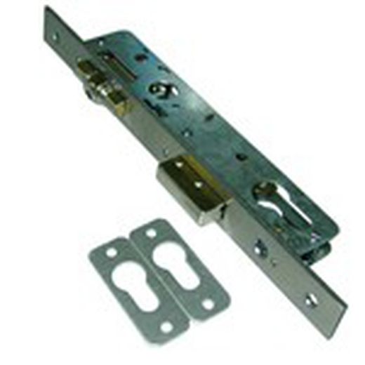 Serrure à encastrer avec va et vient et loquet