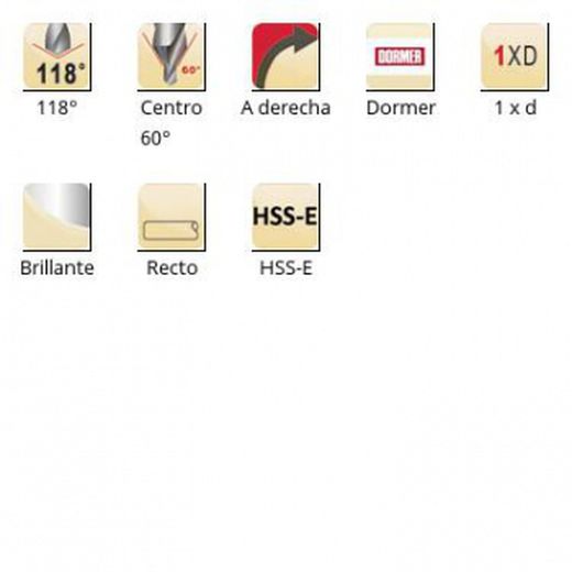 A242 - Forets à centrer - 60°