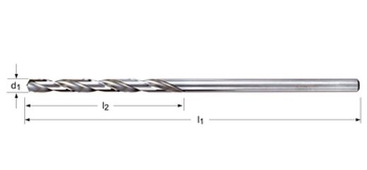 A243 - Foret extra long Dormer HSS brillant 135° NAS907B pour l'industrie aérospatiale XL NAS907