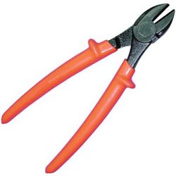 Pince coupante diagonale renforcée avec poignées en PVC