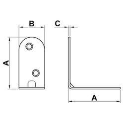 Ángulo bicromatado mod. 3