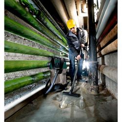 Aspirateur eau/poussière universel Metabo Mod. 1250 W Poignée 30 l pc inox