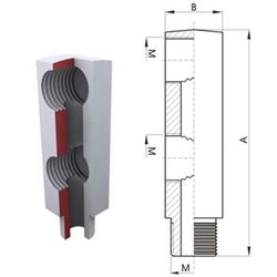 Batterie de distribution d'air à deux sorties
