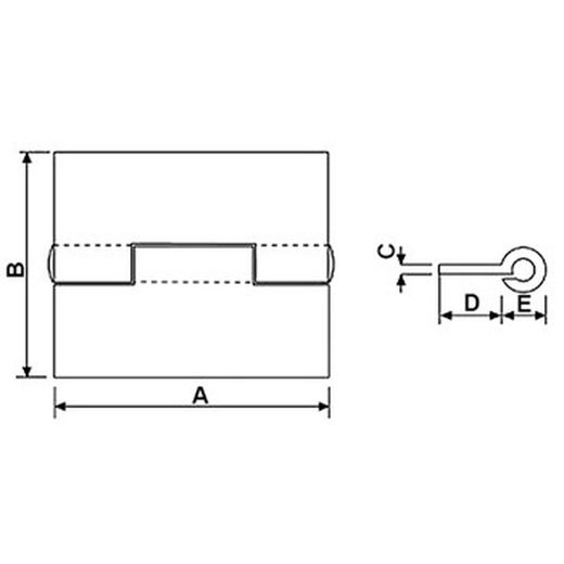 Charnière pour livret
