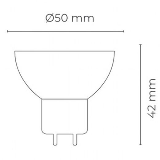 Ampoule LED mr16 8w 600-690lm mod. Lune