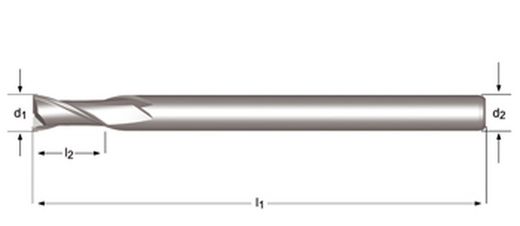 C167 - dormer hss-e brillante din 1835 a shank fresas de acabado n dormer dormer
