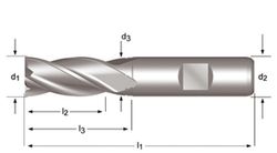 C247 - dormer hss-e-pm brillante din 1835 b shank fresas de acabado n din 844 k din 844 k
