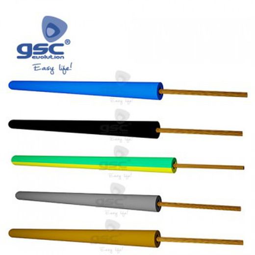 Cabo flexível sem halogênio (rolo de 100 m) ref. 3902942-3902943-3902944-3902945-3902946-3902947-3902948-3902949-3902950-3902951