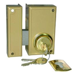 Serrure à pêne dormant en saillie JIS 33