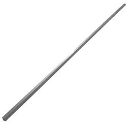Clé ou cale en acier DIN-6880, longueur 1 mètre, acier inoxydable A4.