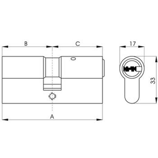 Cylindre tesa te5 mod. 5200 (13,2 mm)