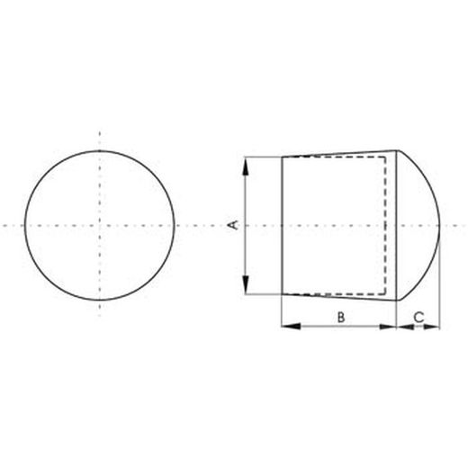 Virole extérieure ronde
