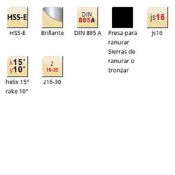 D200 - dormer hss-e brillante fresa para ranurar fresa para ranurar din 885 a din 885 a