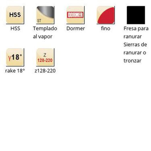 D750 - dormer hss templado al vapor sierras de ranurar o tronzar paso grueso fino dormer dormer