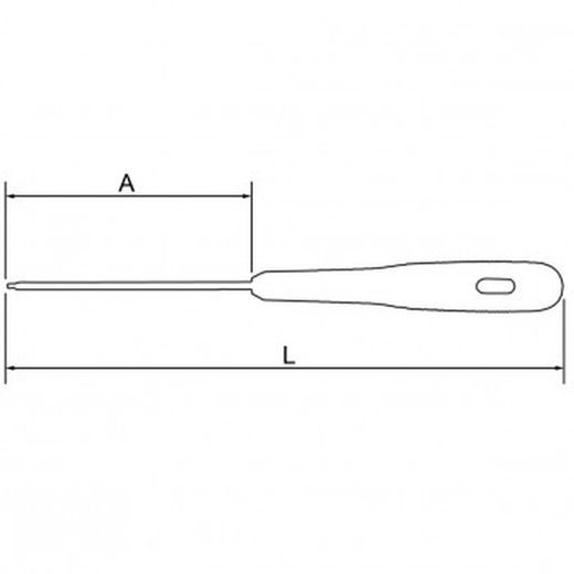 Tournevis hexagonal Ergo™ avec poignée en caoutchouc Réf. Être-6902 Être-6925 Être-6903