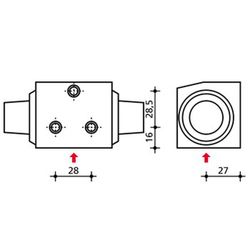 Dispositivo seguridad keymat t-8