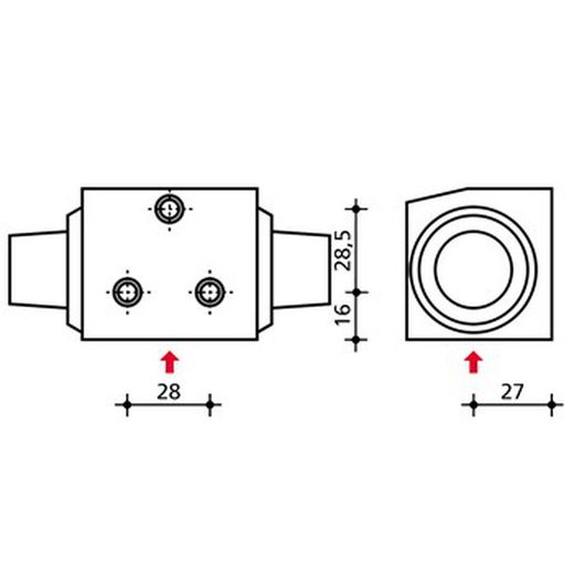 Dispositivo seguridad keymat t-8