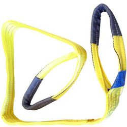 Élingue plate ouverte avec boucles double épaisseur (3000 kg)