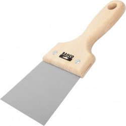 Spatule à enduire avec lame en acier au carbone et manche en bois réf. 2190